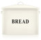 Herogo Bread Bin, Extra-Large Metal Bread Box for Kitchen, Vintage Tall Loaf Holder with Lid, Space Saving Loaf Storage Bins for Countertop, Holds 2 Loaves, 33x24.5x19 cm