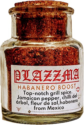 Mezcla Plazzma Habanero Boost de especias mexicanas con Chilli del Arbol y Habanero Jaguar 60g