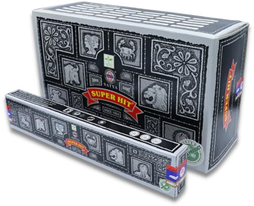 Satya Räucherstäbchen x LAVISA, Meditation, Aromatherapie, Duft (Super Hit)