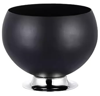 1 l/2 l/3 l Eiskübel, Champagner-Eiskübel, Mehrzweck-große Kapazität, für Hochzeiten, Partys, Restaurants, Veranstaltungen (Farbe: Schwarz, Größe: 1 l)
