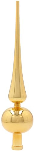 Spitz, Weihnachtsbaumspitze, Weihnachtsspitzen-Dekoration 30 cm (Gold)