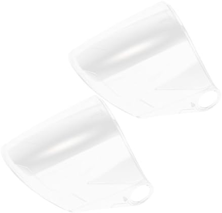 TOPPERFUN Acrylic Motorcycle Helmet Visor Replacement High Definition and Anti-scratch Features, Compatible Full Face Helmets for Safe Riding