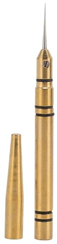 Luocute Watch Oiler Pen, Professioneller Schmieranzug Oiler, Uhrenschmiermittel mit 2 Ersatzstift für Armbanduhr -Bandbewegung, Messingöl Applikator Verhindert Trockene Reibung,