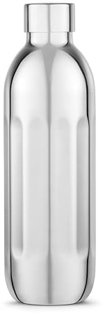 aarke Bouteille To-Go en Acier Inoxydable – Bouteille Isotherme pour Eau Plate & Pétillante, Compatible Carbonator PRO, Double Paroi, Étanche, Lave-Vaisselle, Capacité : 500 ml | Isolation sous vide, froid et gazéifié pendant 24 heures, passe au lave-vaisselle, compatible avec Carbonator Pro uniquement