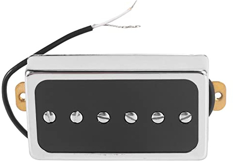 Steowsey P90 Elektrisch Gitarren Pickup Humbucker GrößE Einzel Spule Pickup Gitarren Teile und ZubehöR-BrüCke