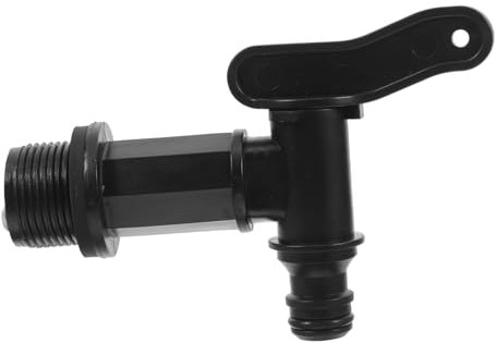 MUCKLILY Adaptador de Barril de Lluvia Conector de Manguera de Jardín Instalación y Rápida Resistente Corrosión Accesorios Jardín