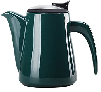 YNIYUJKL Brocca Classica per tè Freddo, Bottiglia d'Acqua Fredda in Ceramica, Bottiglia d'Acqua, Teiera A Forma di Fiore Ad Alta Temperatura per Uso Domestico, Teiera Er,D-One Size