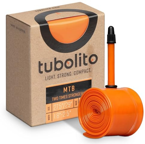 Tubolito - MTB Schlauch Lightweight Bike Inner Tube | Leicht, stark, kompakt, langlebig, Puncture and Pinch Flat Protection | für Mountainbike | 27,5' und 29', für Standard und Plus Size Tires