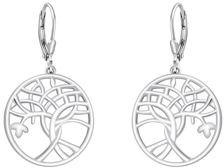 SOFIA MILANI - Damörhängen i 925 Silver - Örhänge med Träd - E0789