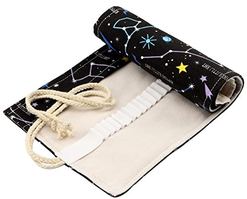 DOITEM 48 Löcher Verpackungshalter Bleistift Wrap Kasten Bleistifthalter für Künstler, Schule, Tier