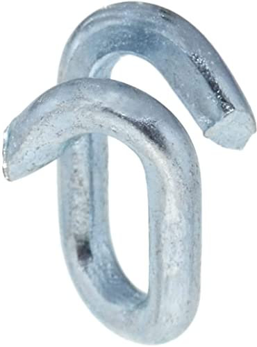 Design61 5 maglie per catena da 6 mm, in acciaio zincato