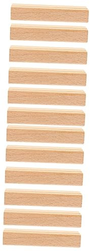Ciieeo 2sets Staffelei Kartenhalter Set Holz Tisch Schildhalter Für Büro Veranstaltungen 6 Stücke * 2