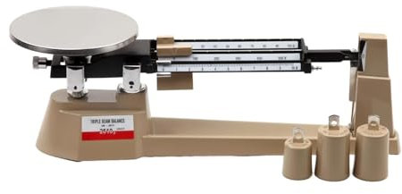 Mechanische Waage, 2610 G/0,1 G Labor-Analysegewichtsset Mit Nulleinstellungs-Tara Und Magnetischer Dämpfung, Keine Batterie Erforderlich, Für Elektronik, Wissenschaftliche Forschung, Lebensmittel