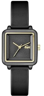 Lacoste Uhr mit DREI-Zeiger-Quarzwerk für Damen Kollektion LACOSTE.12.12 Flow mit Silikonarmband