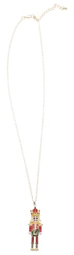 BESTonZON Collier Pendentif Soldat Pour Femme Et Fille De Noël Pendentif De