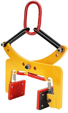 Versetzzange Bordsteinzange Steinzange Pflastersteinheber 8-30cm Tragkraft, Hand Hebezange Hebevorrichtung & Pflastersteinzange zum Anheben und Transportieren von Steinen (280KG)