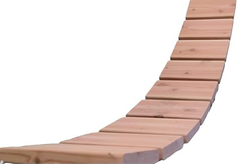 Outdoor Hängebrücke für Katzen - 130cm x 16cm - Kletterwand Catwalk Spielplatz WE-HB-D16-130