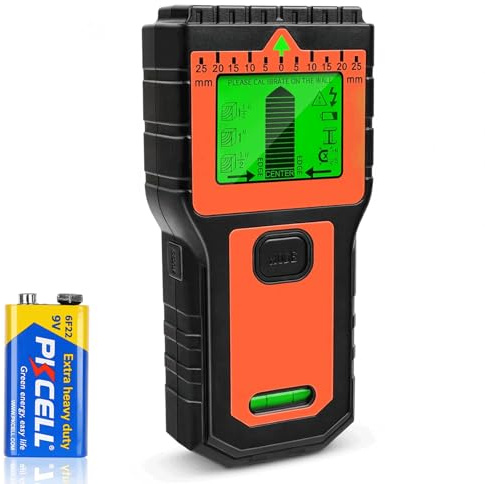 Detector de Cables y tuberías en Pared con Pantalla LCD