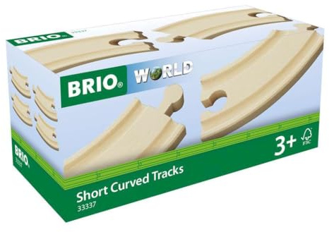 BRIO World - Kurze Gebogene Gleise (E1)