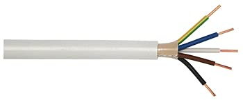 Mantelleitung Kabel NYM-J 50m Ring vers. Querschnitte (5x1,5mm)