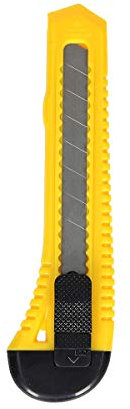 TIPTOP OFFICE Cuttermesser Standard, 18 mm, Gelb