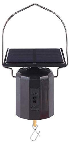 Atyhao Solarmotor, Solarbetriebener Umweltfreundlicher Motor Windspiel Ornament Hanging Rotating Motor