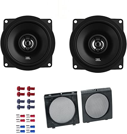 JBL Stage1 51F Auto Lautsprecher Boxen 300 Watt 13 cm 2 Wege Koax passend für VW Golf 2 1983-1992 Türen Front