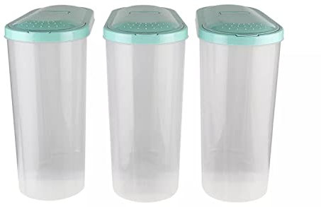 Martin Mart 5 Litre Cereal Dispenser As Well As Keeping Your Food Perfectly Fresh Their Spouts Make It Easier to Pour A Controlled - Set of 3