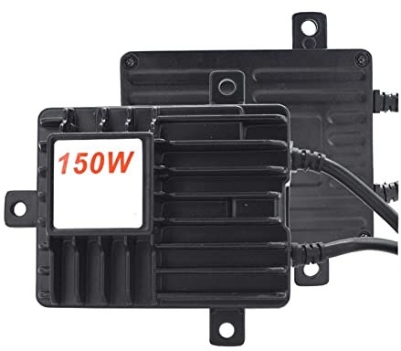 DEHIWI Auto HID Xenon Vorschaltgerät 2 STÜCKE 24 V 150 W Scheinwerfer Xenon Vorschaltgerät Für LKW Scheinwerfer Birnen Kit Xenon H1 H3 H7 H11 9005 9006 AC HID Schlankes Vorschaltgerät
