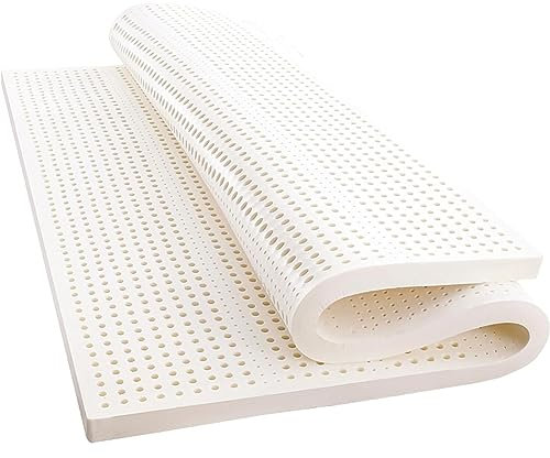 ARyako Mattress Topper, Latex, Firm, Foam,Mattresses Natural Latex,High Elasticity and Compression, Soft and Comfortable,2in,200x220cm(79x86in)