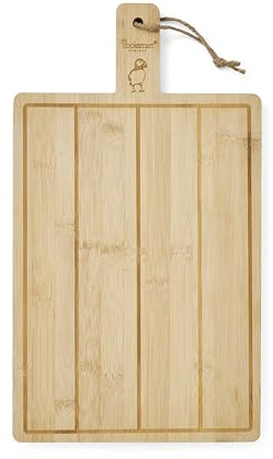 Cooksmart Tablas de cortar de madera de diseño británico | Tabla de cortar de madera perfecta para todo tipo de cocina | Tablas de cortar de madera ideales para picar carne y verduras, pájaros