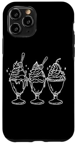 Hülle für iPhone 11 Pro Eisbecher Comic Eismann Beruf
