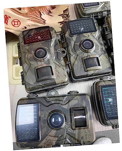 CORHAD De Chasse 1080p Et Nocturne 12mp Écran Couleur 2 Pouces Étanche Pir sans Batterie pour Observation Extérieure Et Sécurité en Plein Air