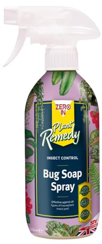 Zero In Bug Soap Spray, For Plants, Potassium Soap, Aphid Control - Pest/Bug Spray 500ml, Safe To Use On Edible Plants,