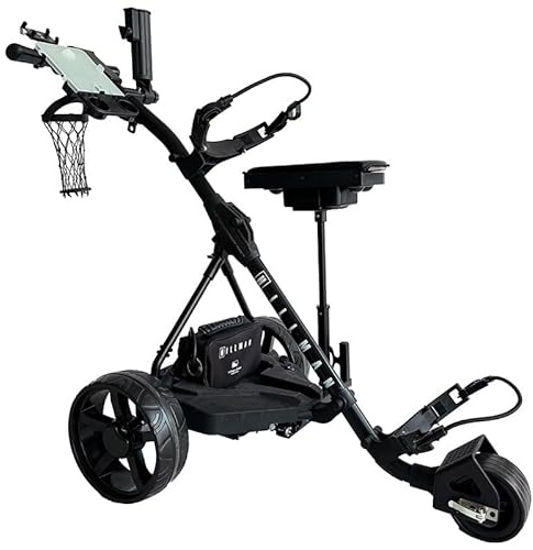 Hillman Caddie 36 Hole Lithium Black Electric Golf Trolley