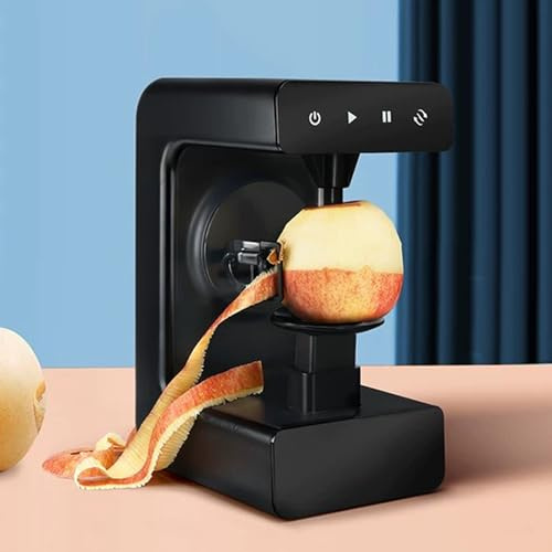 Potatis Peeler Electric, Peeler Tool, Automatic Rotating Peelers Med Ersättningsblad, Inte Picky, Auto Avstängning, Lätt Att Rengöra, Multifunktionell Skalningsmaskin För Fruktgrönt black