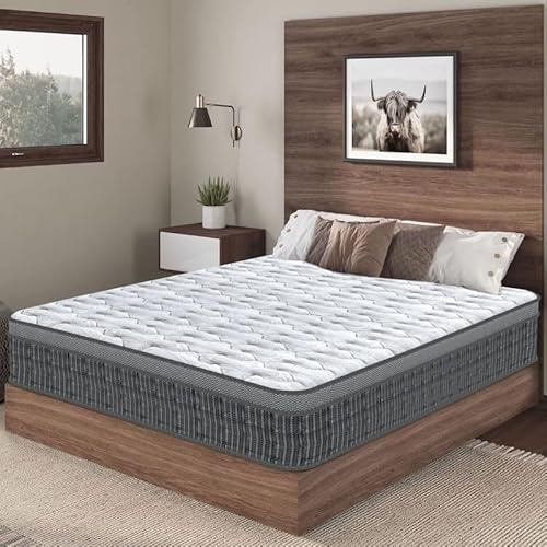 Matelas 160x200 cm - Épaisseur 28 cm - Accueil Mousse à mémoire de Forme + Blue Latex - Fermeté Moyenne - 10 Zones - Soutien Parfait - Hypoallergénique - Durable - Certifié Oeko-Tex - Sommeil Isolé