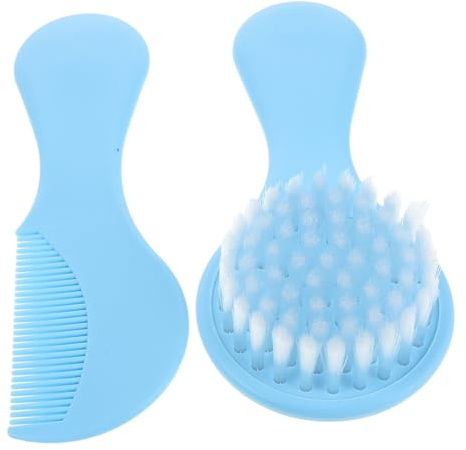 Vaguelly Comb for Newborns Grooming Kit Hair Brush and Comb for Cradle Cap Boy Girl Brush for Boys Girls