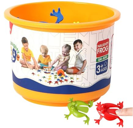 Froschspiele für Kinder | Interaktive und lustige Partygeschenke | 12 Stück Fantastische Hüpftiere Spielzeug - Für Kinder Zuhause Reise Kindergarten Klassenzimmer Geburtstag Weihnachten Ostern