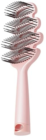 Spazzola Capelli Pettine Per Styling | Spazzola Capelli Ricci Per La Doccia, La Routine Quotidiana Del Mattino E Della Sera, Dopo Il Lavaggio E Acconciatura Da