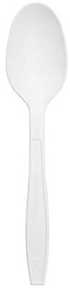 Karat Earth KE-U4203 (Natural) PLA Compostable Tea Spoon, Medium Heavy Weight - Natural (Case of 1000)