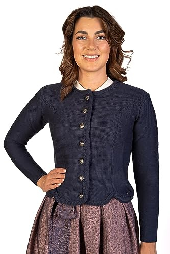 Veste de costume traditionnel bleu (Original TRACHTL), bleu, 36