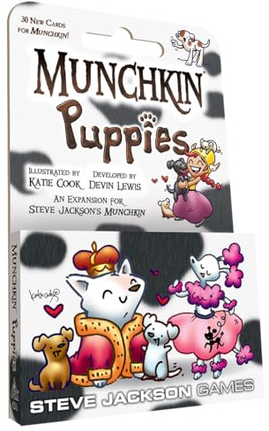 Steve Jackson Games | Munchkin Puppies 2e | Card Game | English