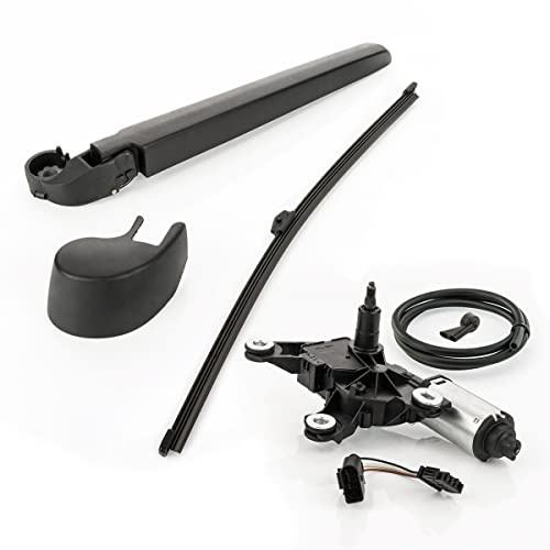 LST Scheibenwischer Motor Düse mit Schlauch Set hinten Heckwischermotor A1 A6 Q3