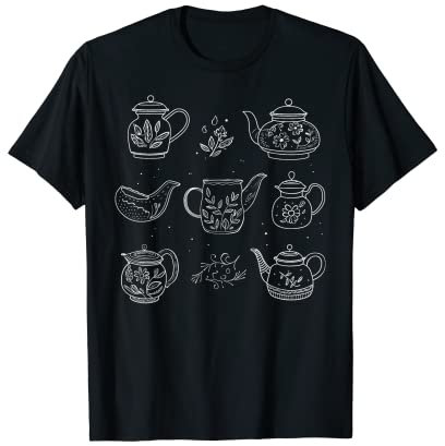 Cottage Core Service à thé et théière Esthétique T-Shirt