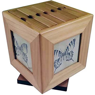 WAOCEO Schallplattenständer CD-Aufbewahrungsbox, CD-Sortierbox, drehbare CD-Aufbewahrungsbox mit großer Kapazität, CD-Box CD Aufbewahrung Organizer