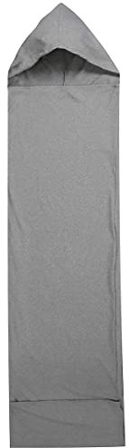 Foppla Sleep Pod,Grey 360° Wrap Wearable Sleep Blanket,Soft Cozy Body Weighted Sensory Slumber Pod,Keep Warm Movable Washable Anxiety Relief for Autistic ADHD Kids Adults (Children's Model)