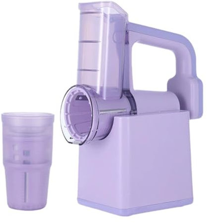 Multifunctional Electric Cheese Grater Portable Salad Maker with 4 Different Shapes Shredde Rotary Electric Slicer 40W Chopper Fruit Slicer Salad Chopper Grater mini Salad Parts for Rotary pro
