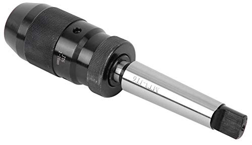 Pssopp Portabrocas Autoajustable MT3 JT6 de 1-16 Mm, Portabrocas de Sujeción sin Llave para Torno y Fresadora, Herramientas Duraderas y de Alta Precisión