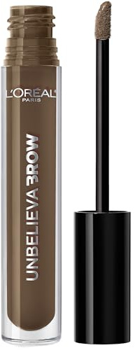 L'Oreal Paris Unbelieva-Brow Longwear Waterproof Tinted Brow Gel, Smudge-resistant, Transfer- Proof, Quick Drying, Easy and quick application with precise brush, Brunette, 0.15 fl. oz.
